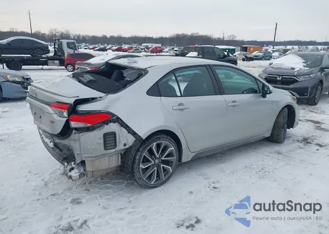 2021 Toyota Corolla Se from USA, damaged, VIN 5YFS4MCE8MP066299